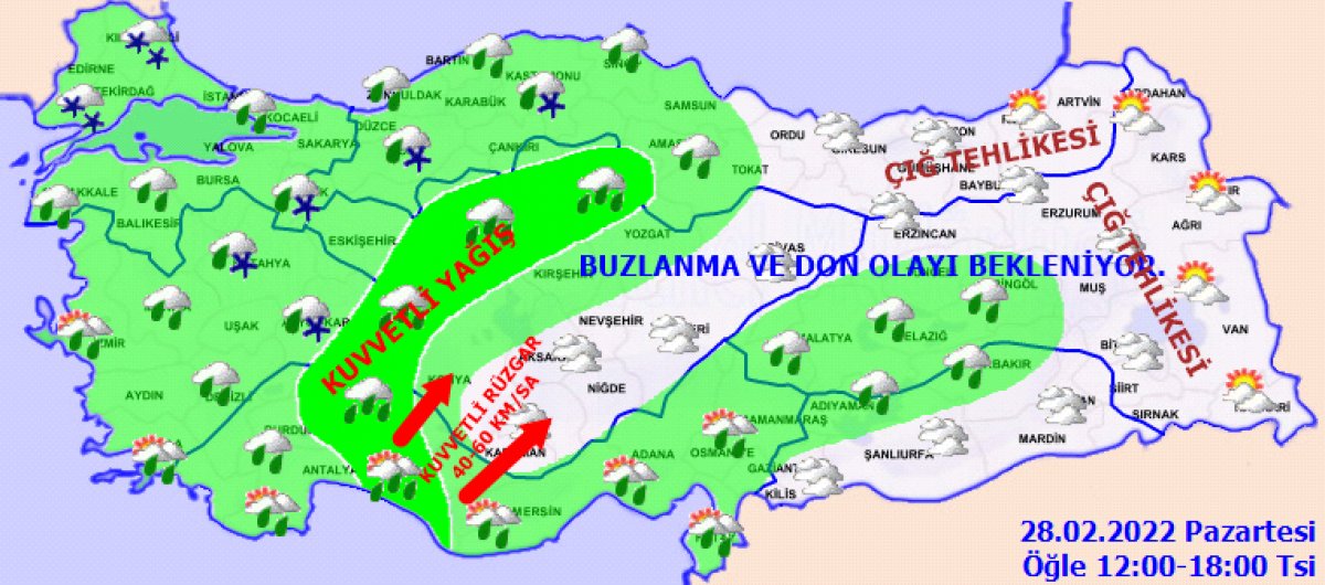 Meteoroloji den yeni hava durumu raporu! Bahara Merhaba deme vakti... #2