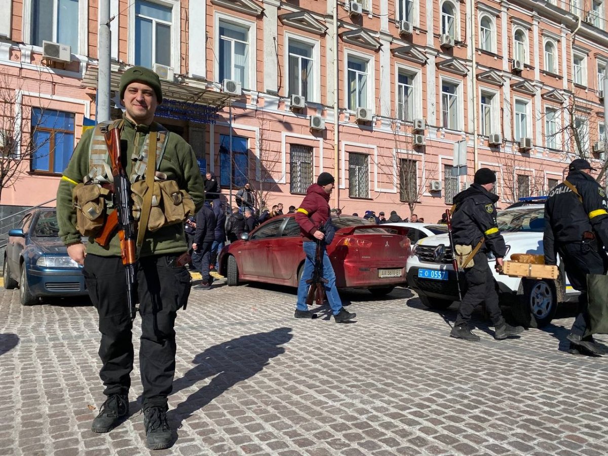 The resistance of the Ukrainian people to the Russian army continues #9