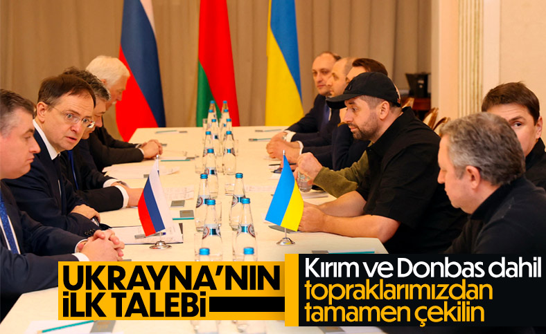 Ukrayna, Rus güçlerinin geri çekilmesini istedi