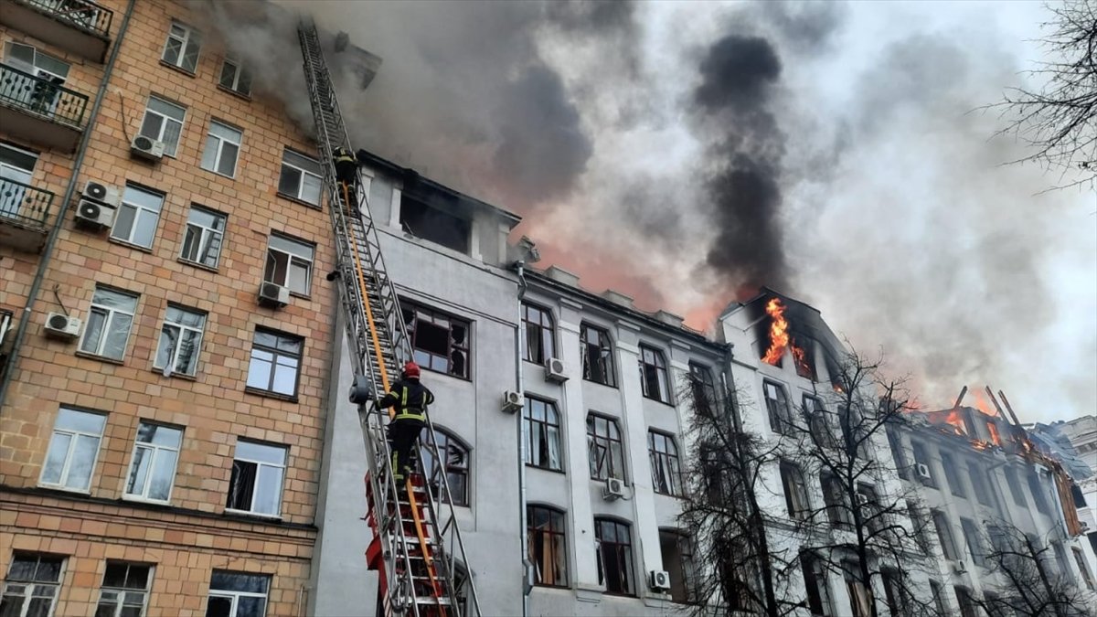 Police station hit in Kharkov #3