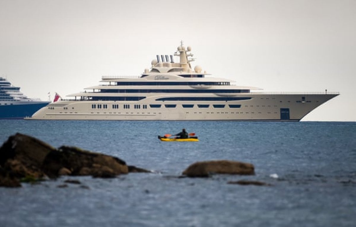 Russian billionaire's yacht seized in Germany #1