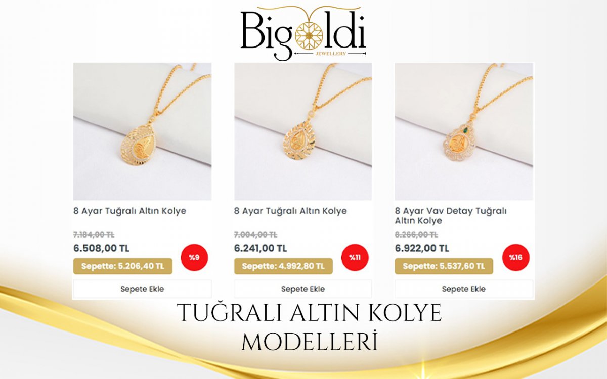 Son Koleksiyon Altın Kolye Ve Altın Bileklik Modelleri Ve Fiyatları Bigoldi.com’da  #4