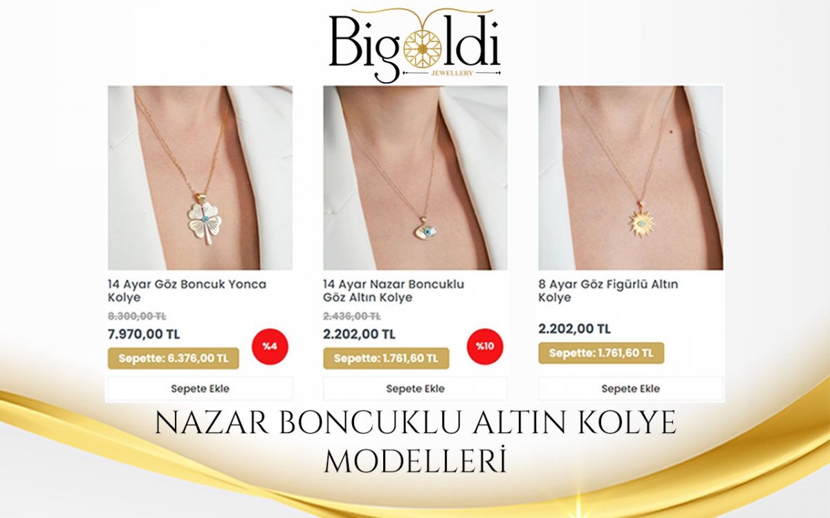 Son Koleksiyon Altın Kolye Ve Altın Bileklik Modelleri Ve Fiyatları Bigoldi.com’da  #2