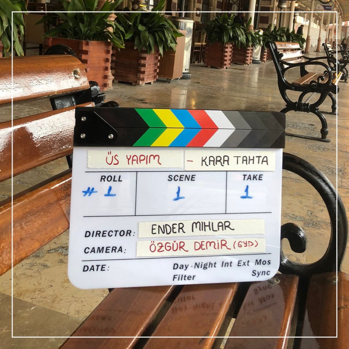 Kara Tahta sete çıktı, ilk kareler geldi! Miray Daner ve Furkan Andıç ın uyumu mest etti #1