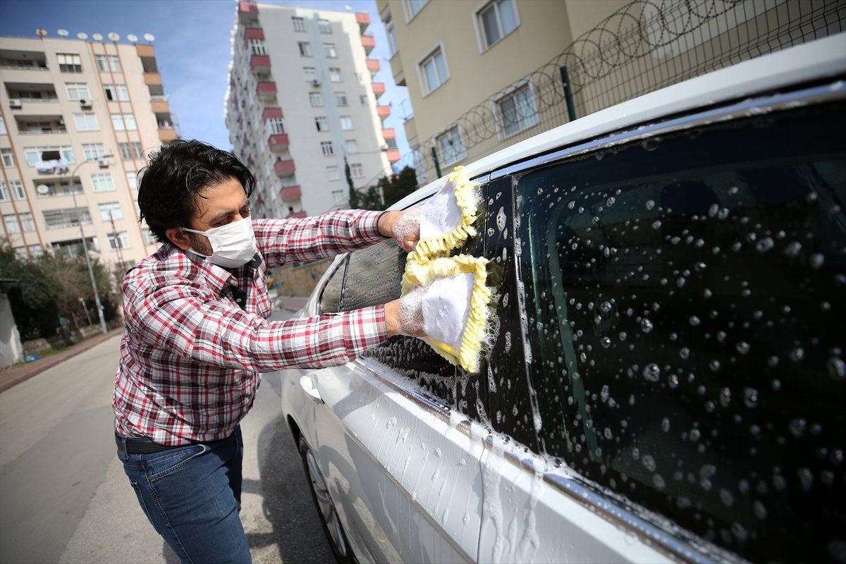 Adanalı dış ticaret uzmanı mobil oto yıkamacı oldu #1