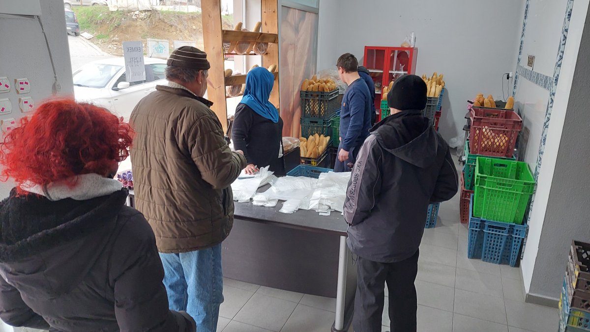 Tekirdağ da 1,25 liraya satılan ekmek, rekabet oluşturdu #4