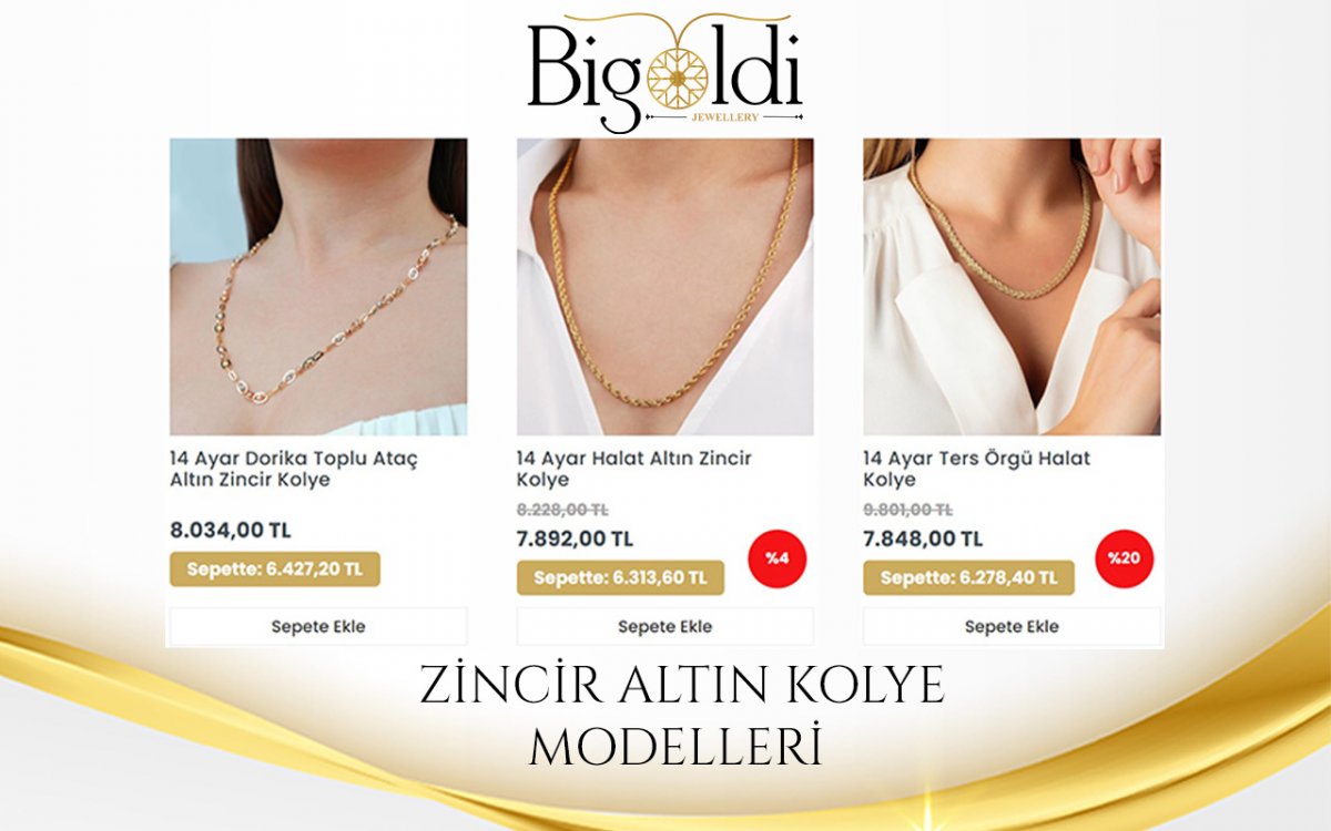 Son Koleksiyon Altın Kolye Ve Altın Bileklik Modelleri Ve Fiyatları Bigoldi.com’da  #3