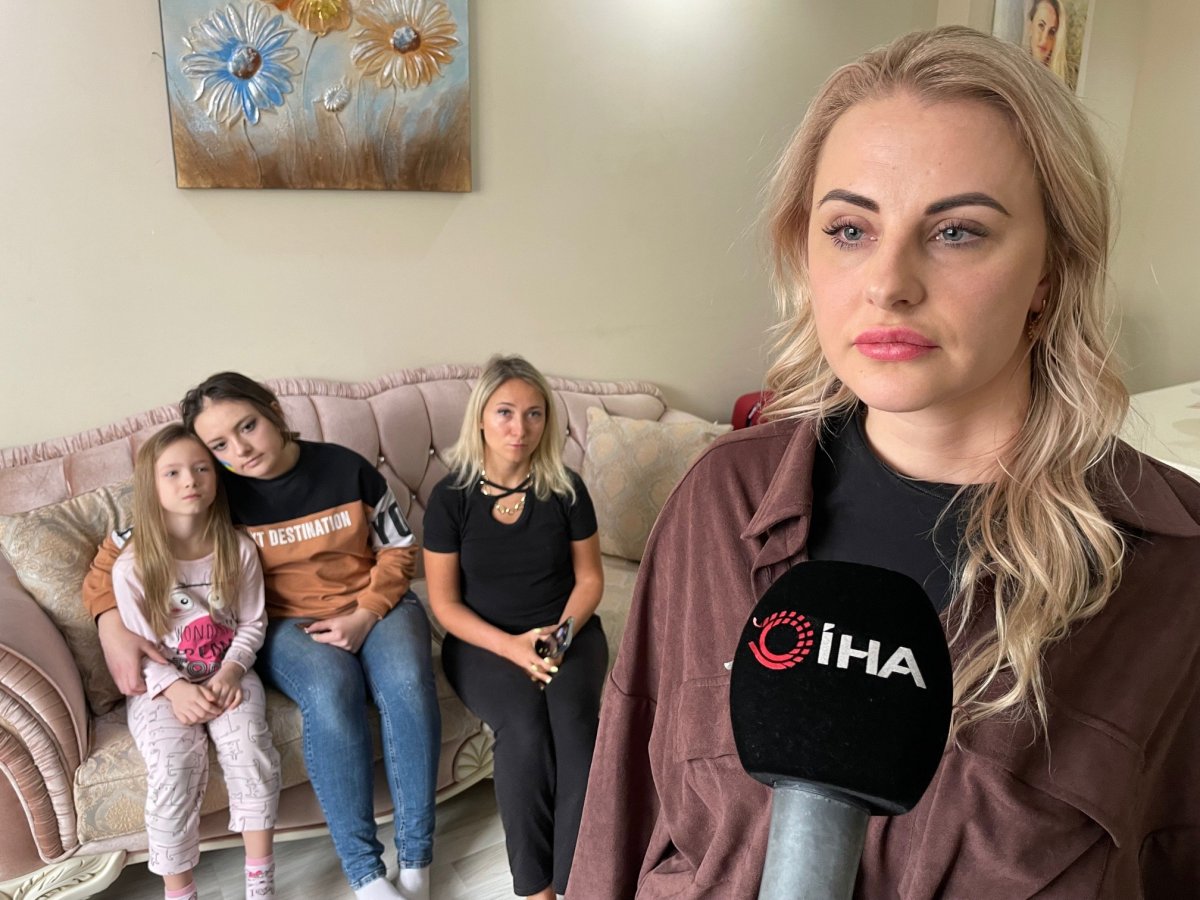 Ukrayna daki savaştan çocuklarıyla kaçan anne, yaşadıklarını anlattı #4
