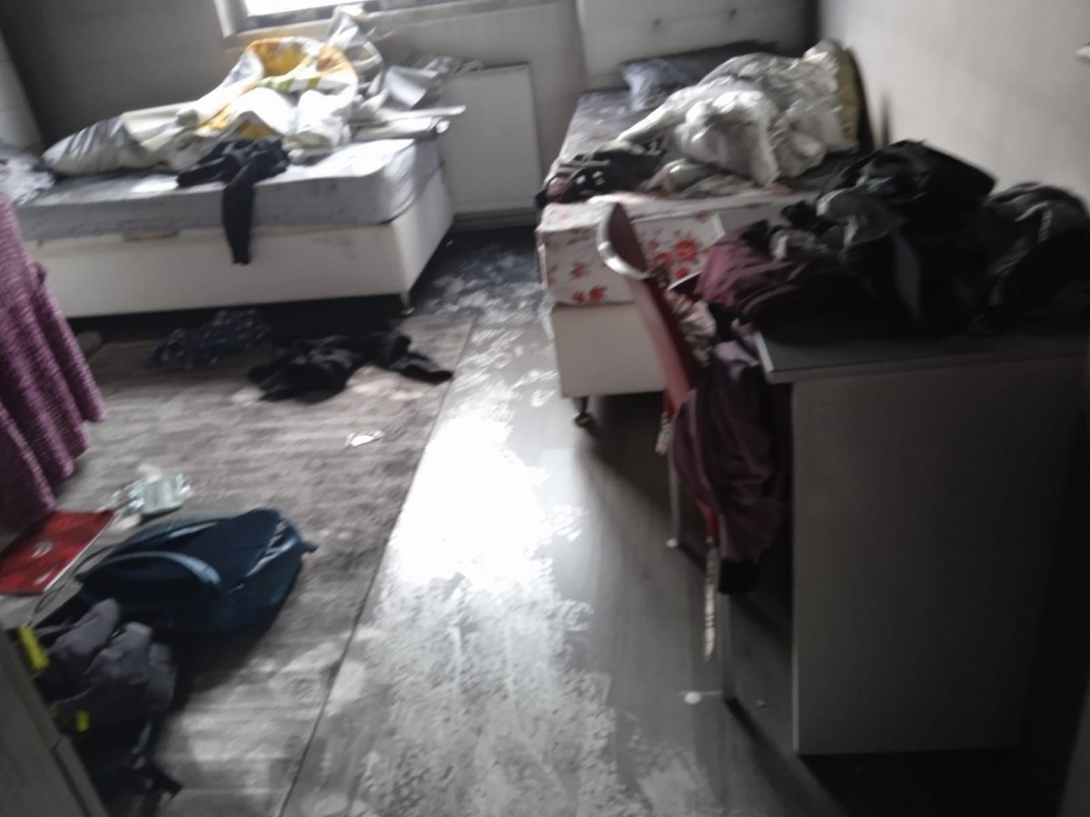 Ankara’da, eşi terk edince evi ateşe verdi #1