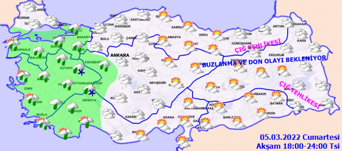 Meteoroloji den yeni hava durumu raporu! Bir sıcak bir soğuk derken... #3