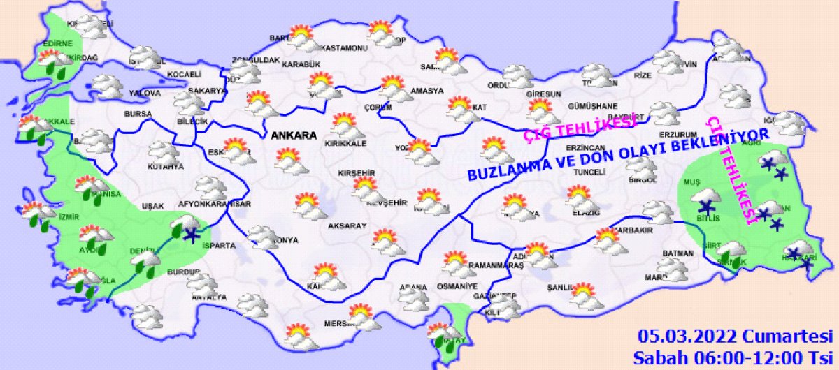 Meteoroloji den yeni hava durumu raporu! Bir sıcak bir soğuk derken... #1