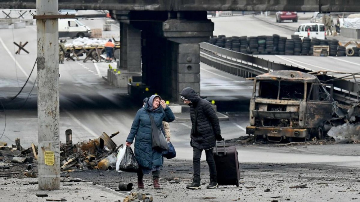 Temporary ceasefire in Mariupol, Ukraine #2