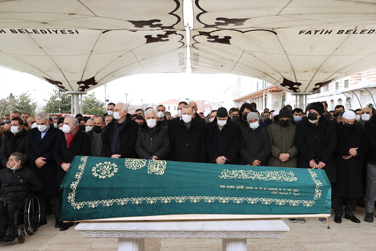 Cumhurbaşkanı Erdoğan, İbrahim Halit Çizmeci’nin cenaze törenine katıldı #2