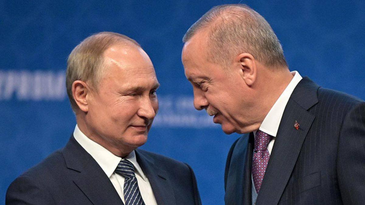 Cumhurbaşkanı Erdoğan la Putin in telefon görüşmesi #1