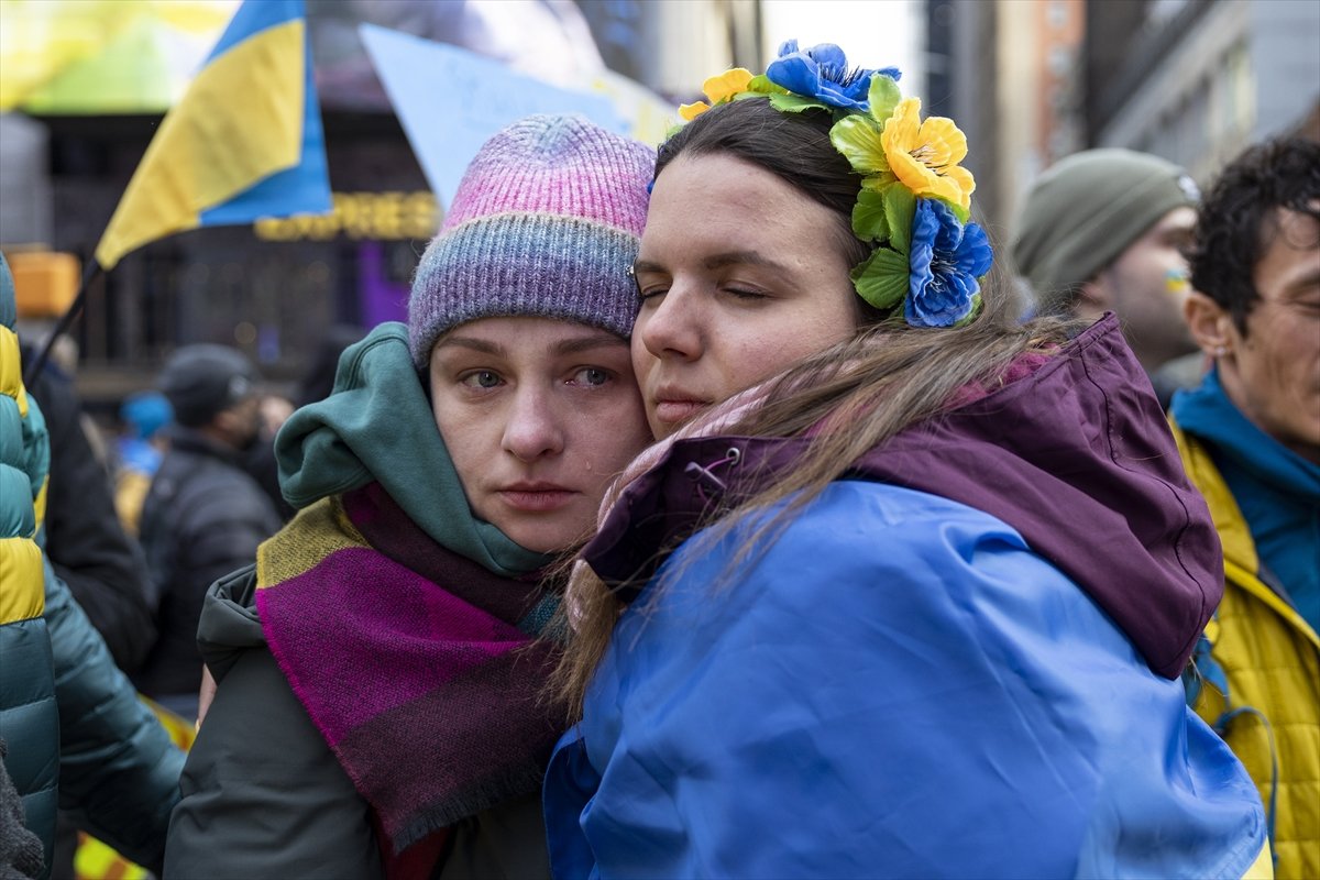 Times Meydanı nda Rusya protesto edildi #2