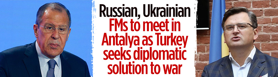 Top Russian, Ukrainian diplomats to meet in Antalya