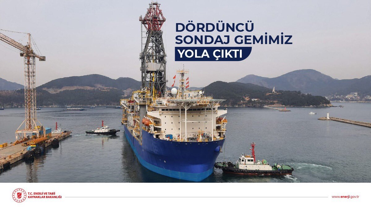 Dördüncü sondaj gemisi Türkiye yolunda #2