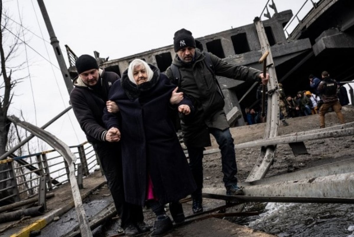 Ministry of Internal Affairs of Ukraine: 2,000 people evacuated from Irpin #3
