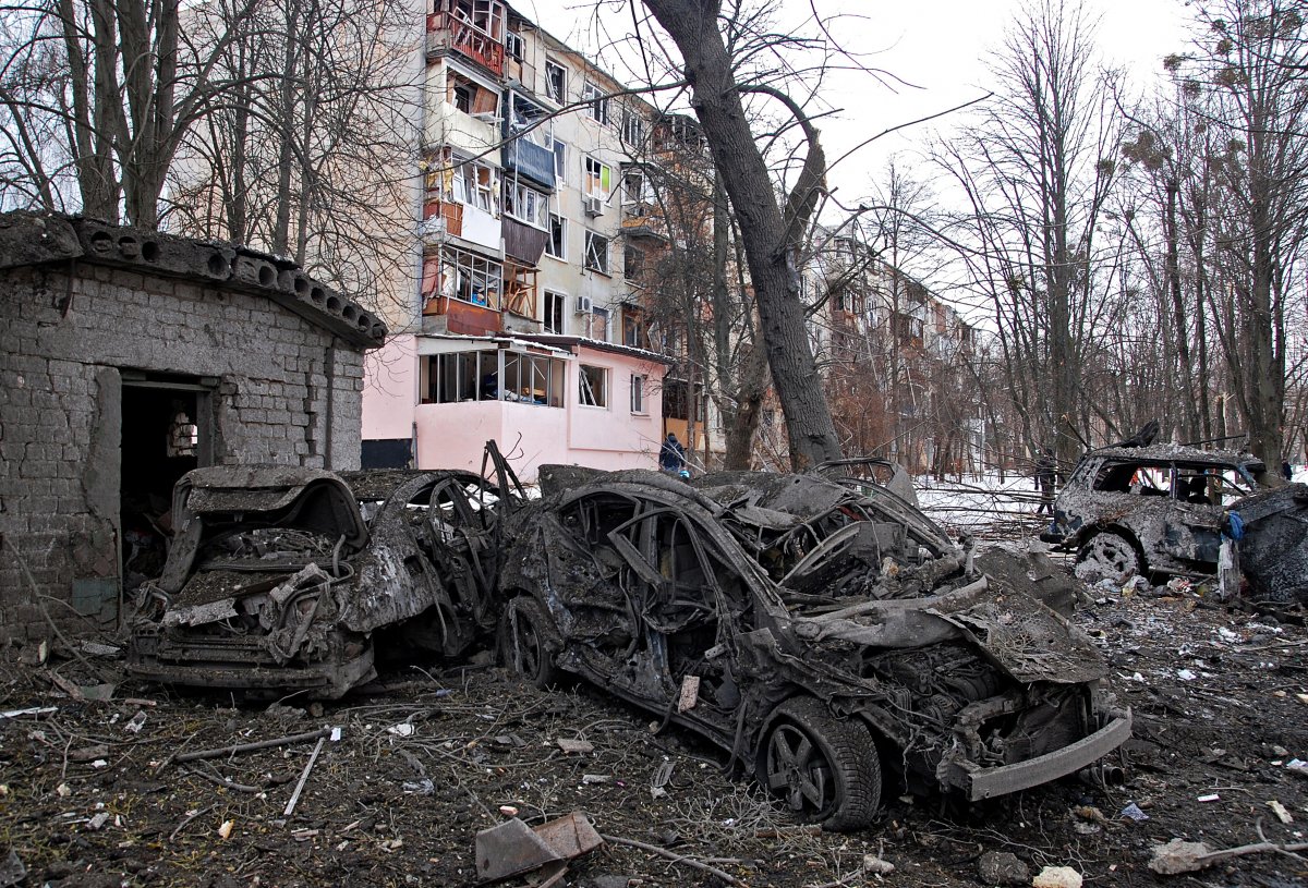 Bombardımana maruz kalan Harkov, hayalet şehre dönüştü #6
