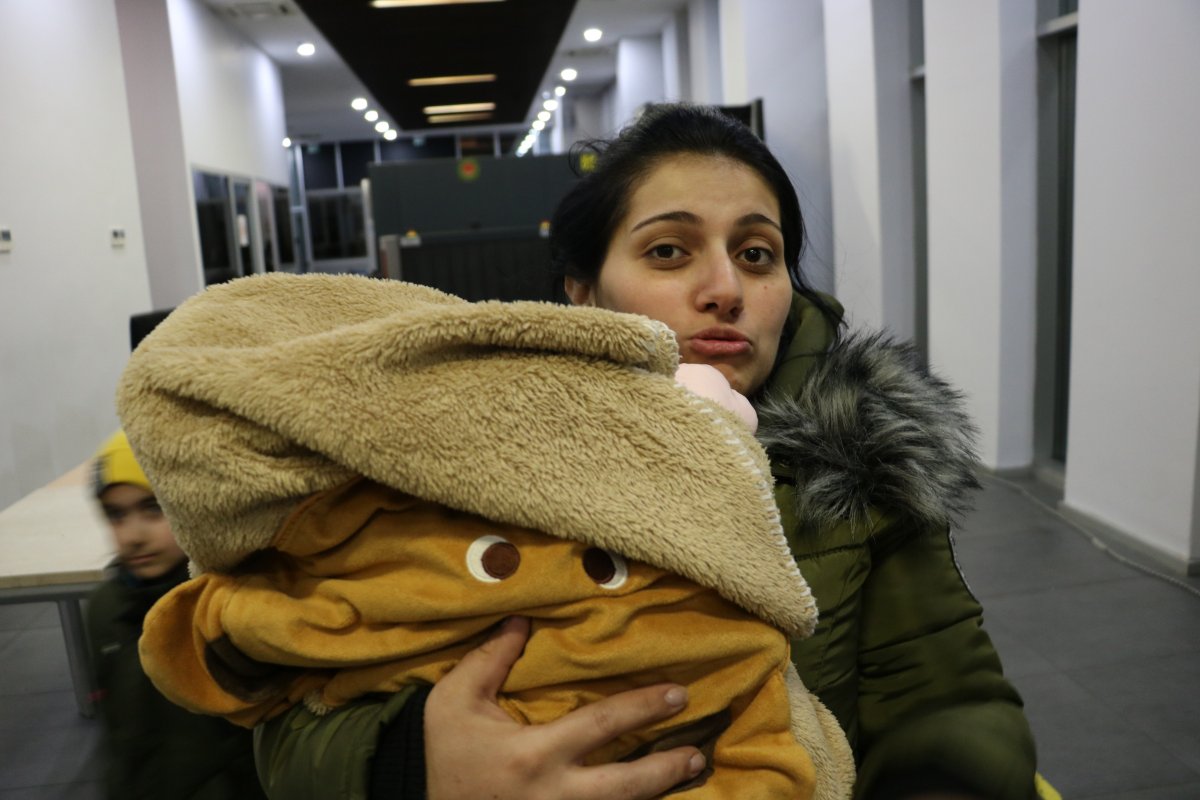 5-day-old baby born in shelter in Ukraine arrived in Turkey #2