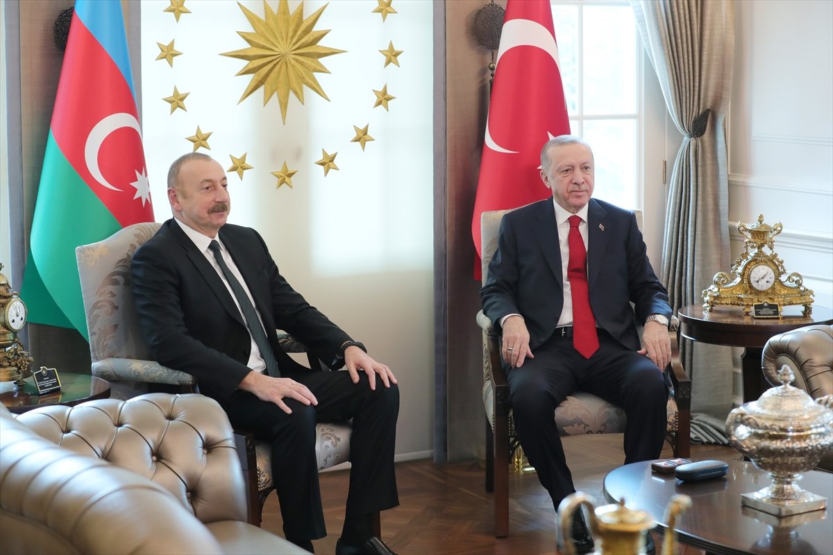 Azerbaycan Cumhurbaşkanı Aliyev Türkiye de #1