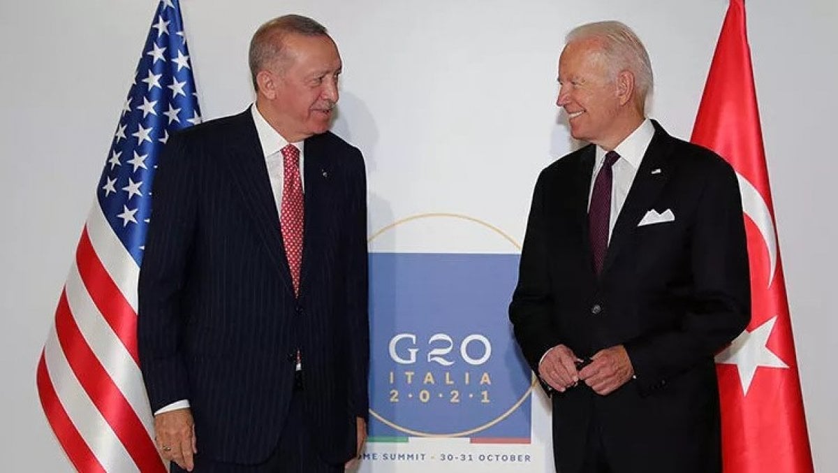 Cumhurbaşkanı Erdoğan, Joe Biden ile görüştü #1