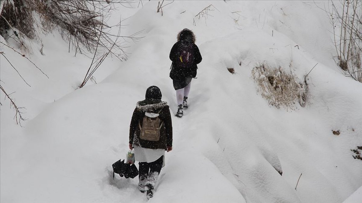 Kar ve aşırı yağış nedeniyle okulların tatil edildiği iller #2