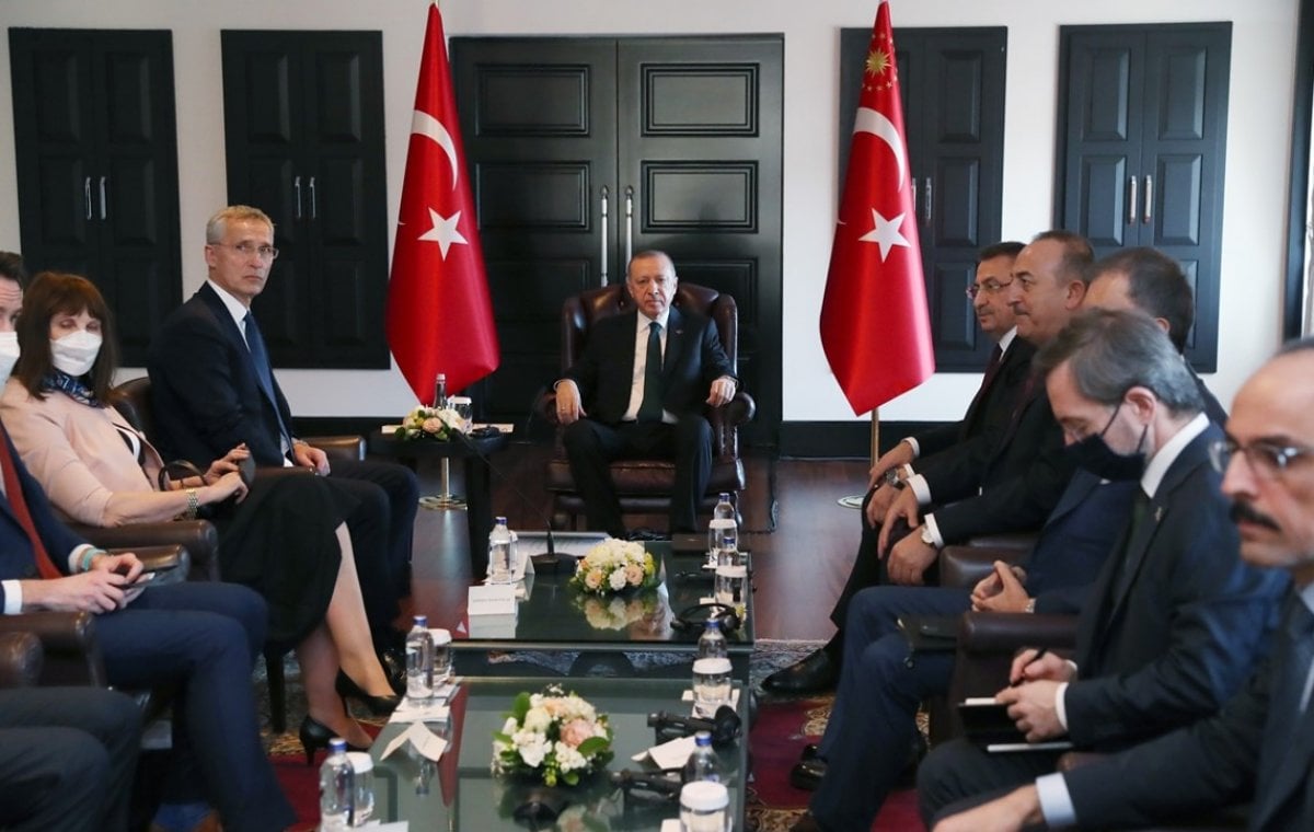 Cumhurbaşkanı Erdoğan, Stoltenberg ile görüştü #2