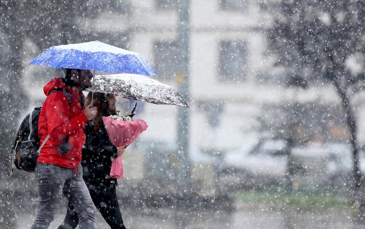 Yurt genelinde kar yağışlı hava şiddetini artıracak #1