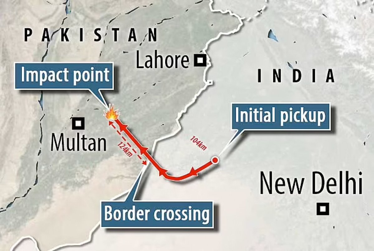 Hindistan: Pakistan a yanlışlıkla füze fırlatıldı #4