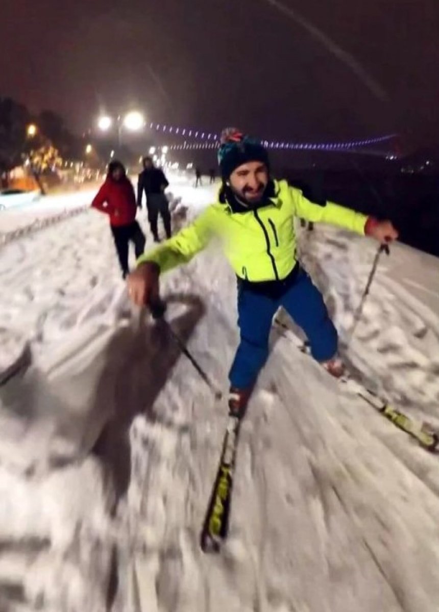 Boğaz da kayak keyfi #2