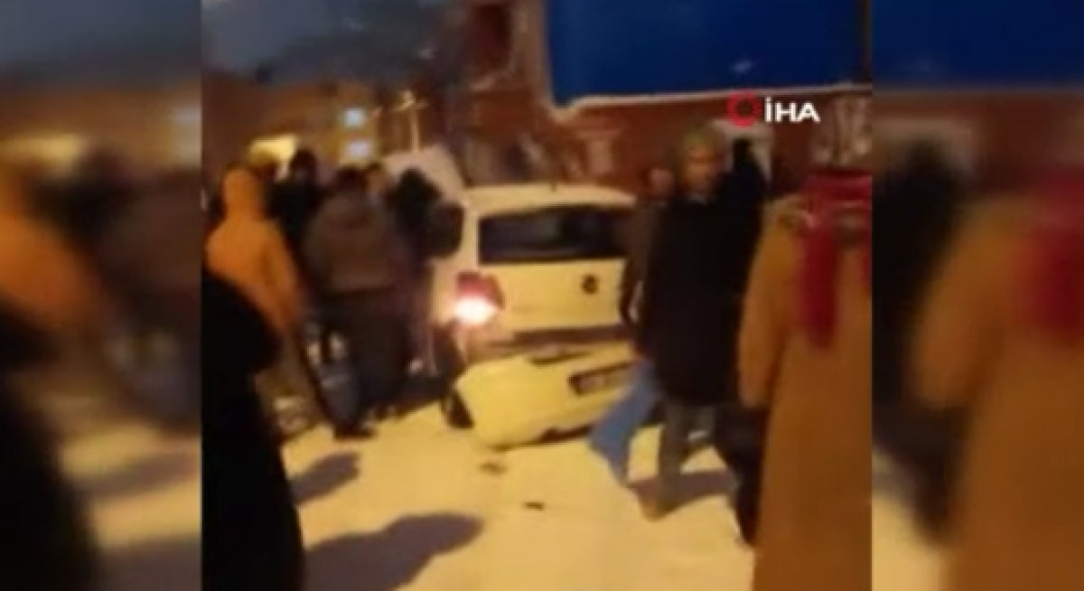 Kağıthane de kayan otomobil paniğe sebep oldu #4