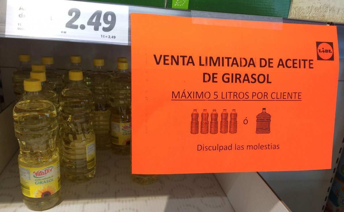 Sunflower oil crisis started in European countries #6