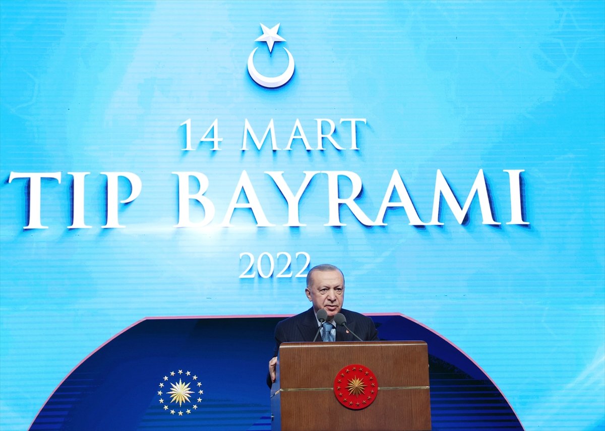 Cumhurbaşkanı Erdoğan 14 Mart Tıp Bayramı programına katıldı #3