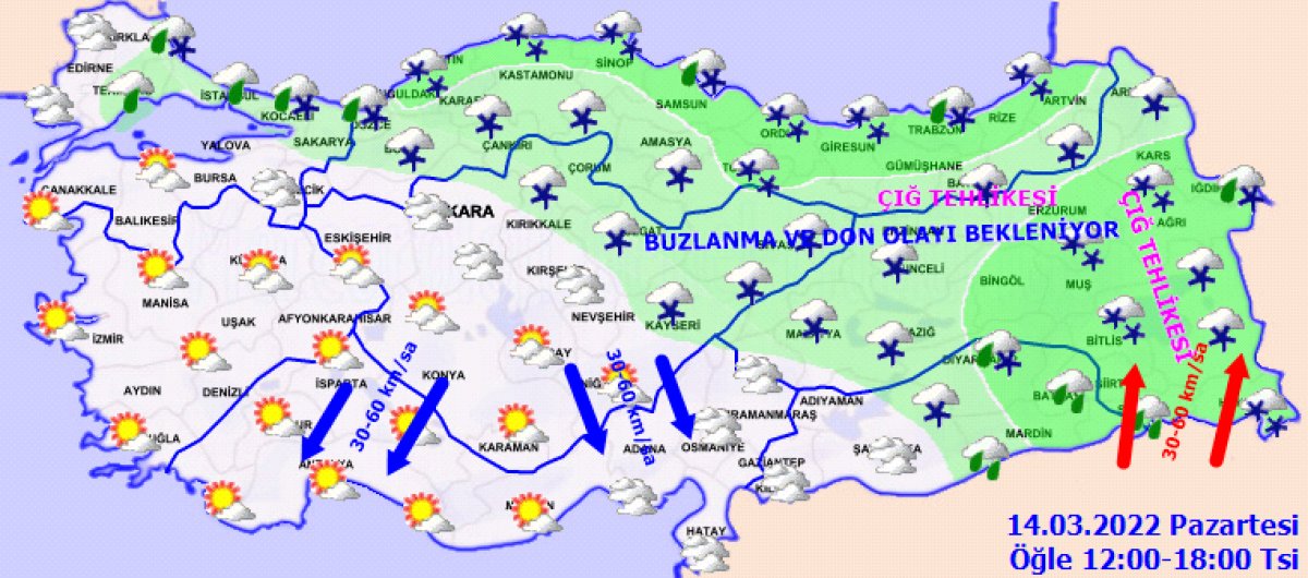 Meteoroloji den yeni hava durumu raporu! Güneş ufaktan  Merhaba  diyecek gibi... #2