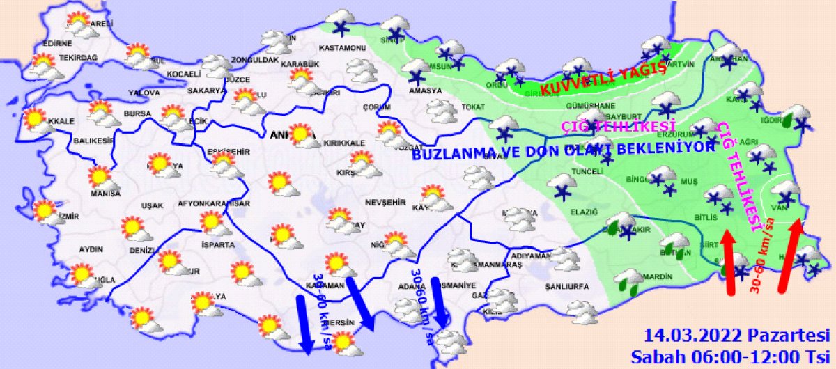 Meteoroloji den yeni hava durumu raporu! Güneş ufaktan  Merhaba  diyecek gibi... #1