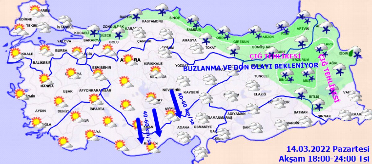 Meteoroloji den yeni hava durumu raporu! Güneş ufaktan  Merhaba  diyecek gibi... #3
