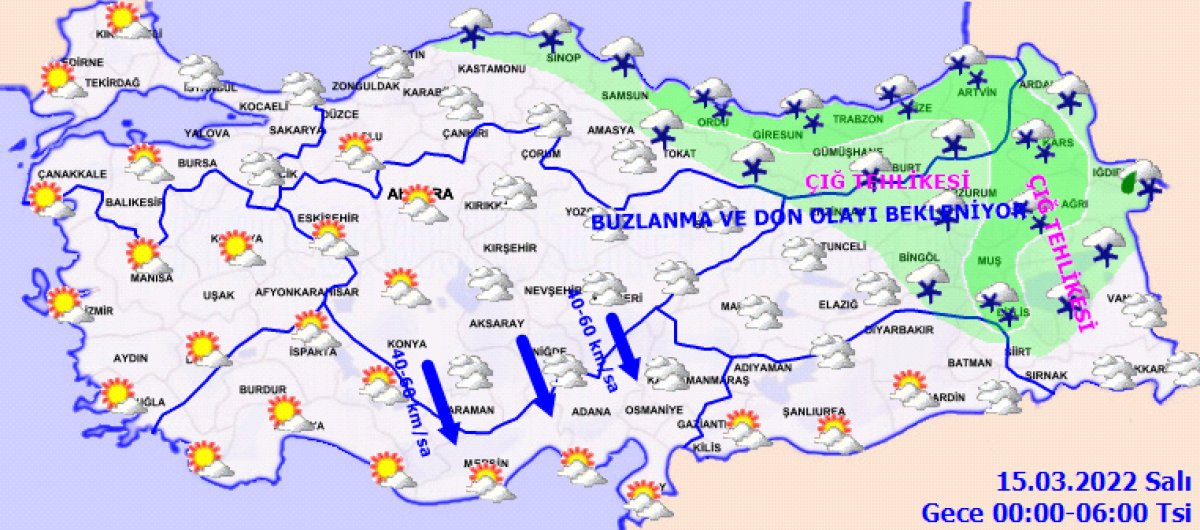 Meteoroloji den yeni hava durumu raporu! Güneş ufaktan  Merhaba  diyecek gibi... #4