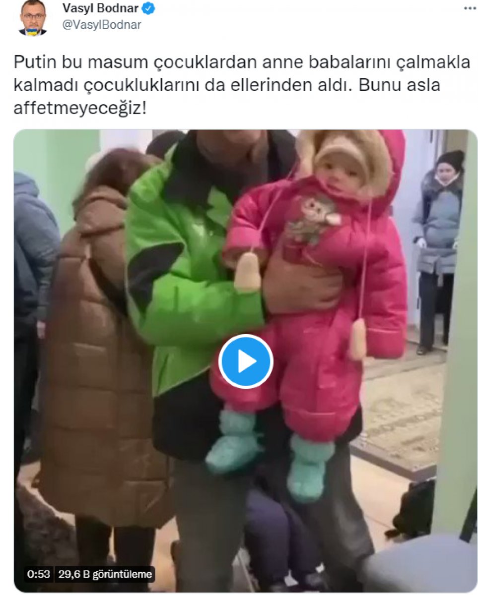 Rusya nın Ukrayna ya saldırısı birçok çocuğu ailesiz bıraktı #1