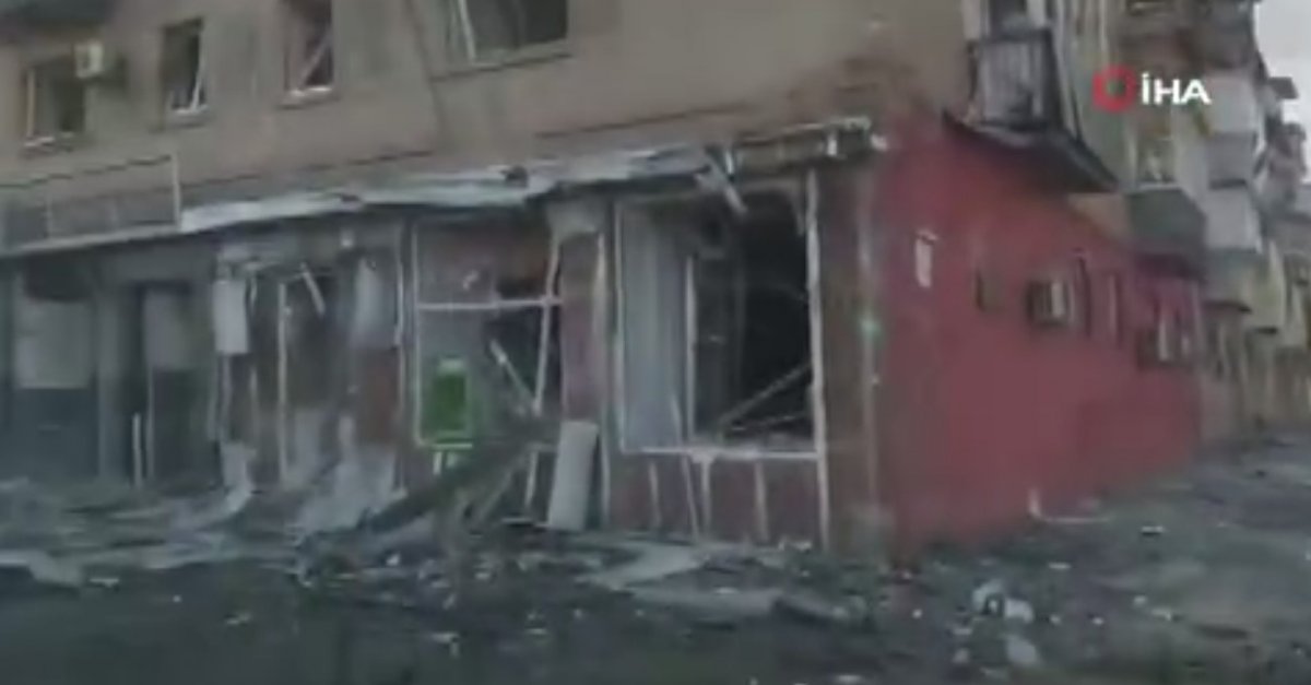Pieces of Russian rocket fell on buildings in Kyiv #5