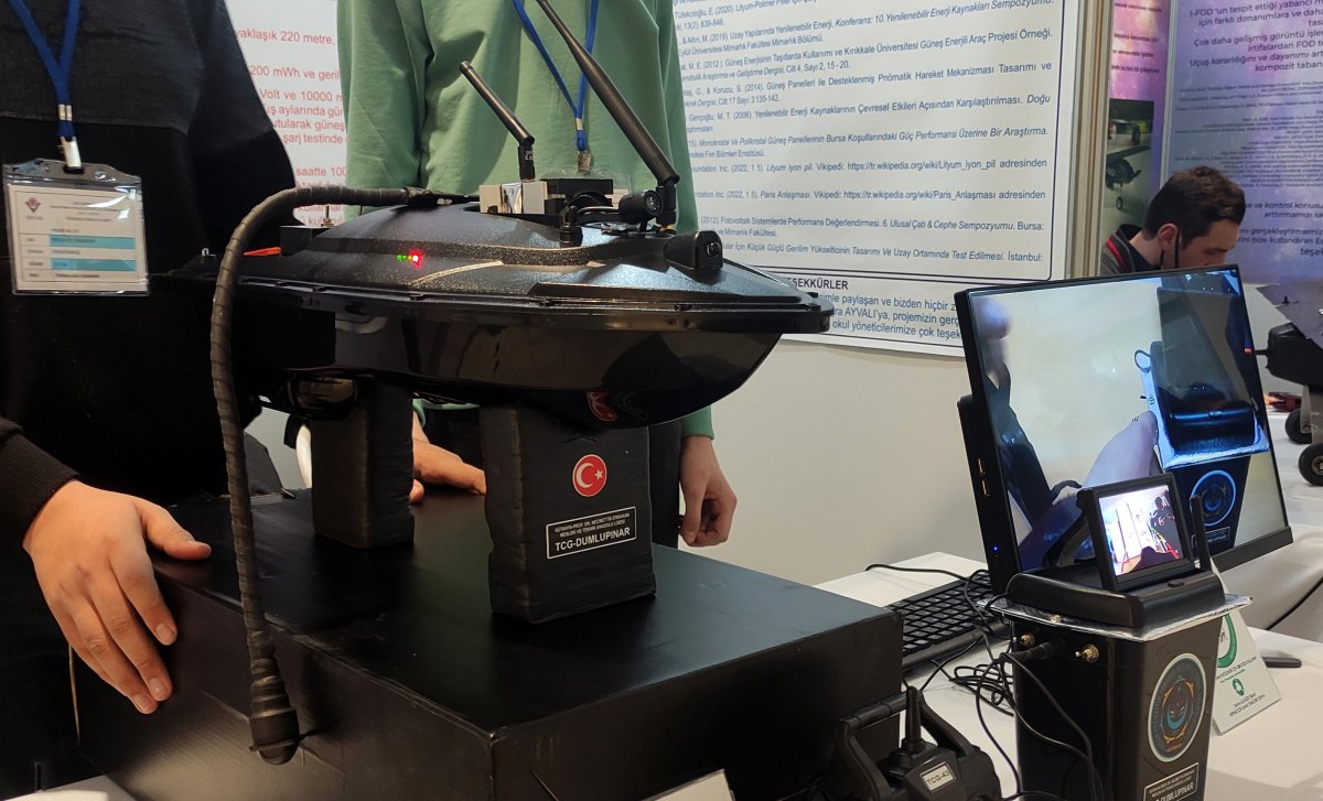Bursa da liseli öğrenciler çok yönlü arama cihazı geliştirdi #2