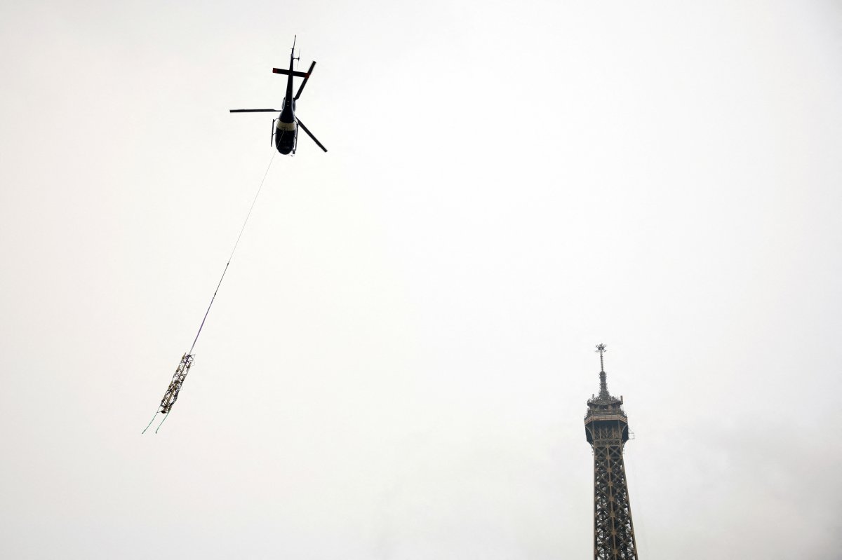 Eiffel Tower extended by 6 meters #3