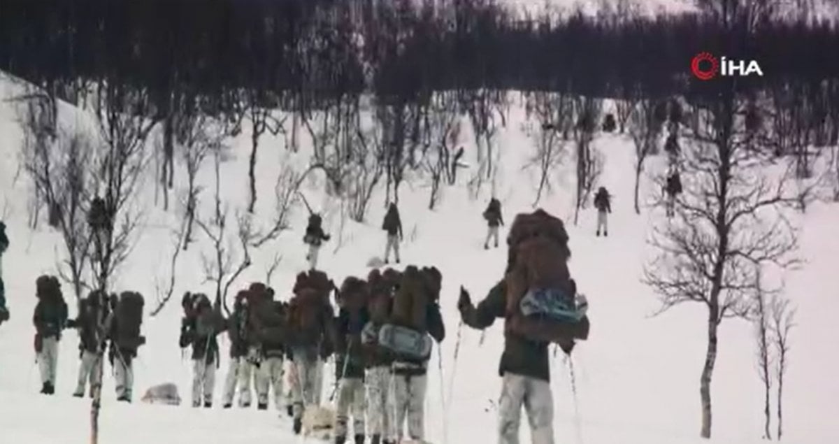Cold Intervention 2022 exercise from NATO with 30,000 soldiers in Norway #7