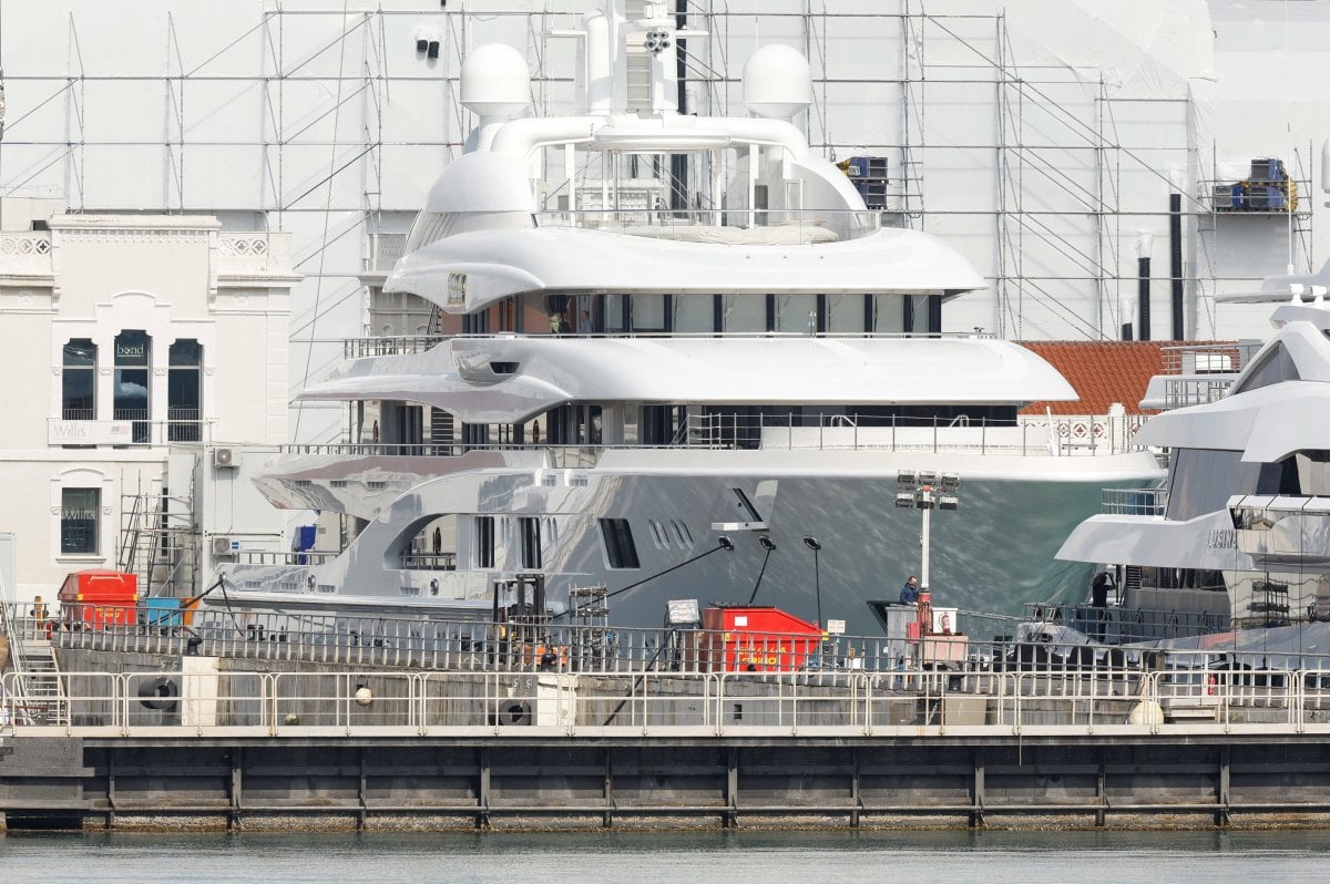 Spain seized 140 million dollar yacht of Russian businessman #3