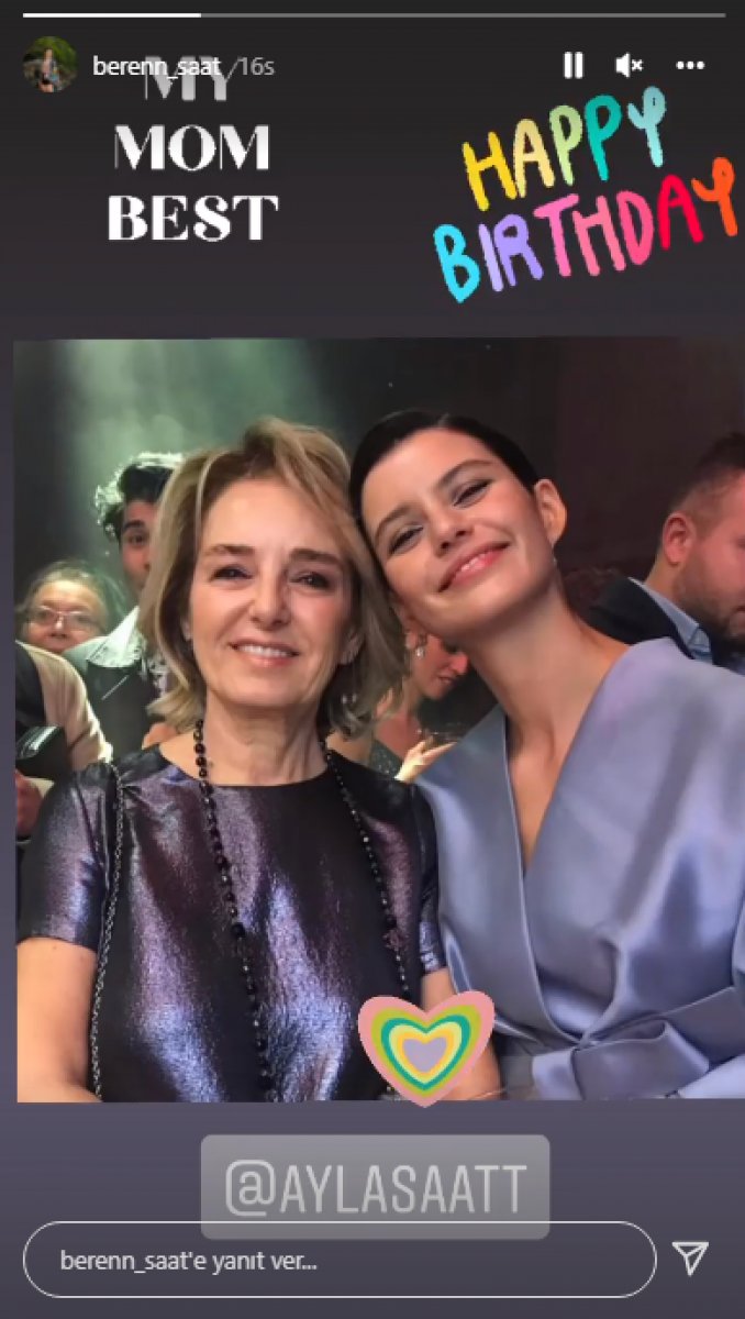 Beren Saat annesini paylaştı #2