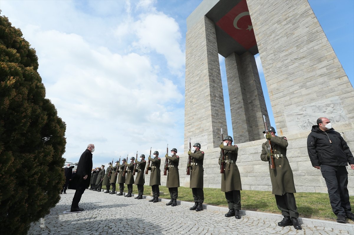 Cumhurbaşkanı Erdoğan, Çanakkale Şehitleri ni Anma Töreni ne katıldı #4