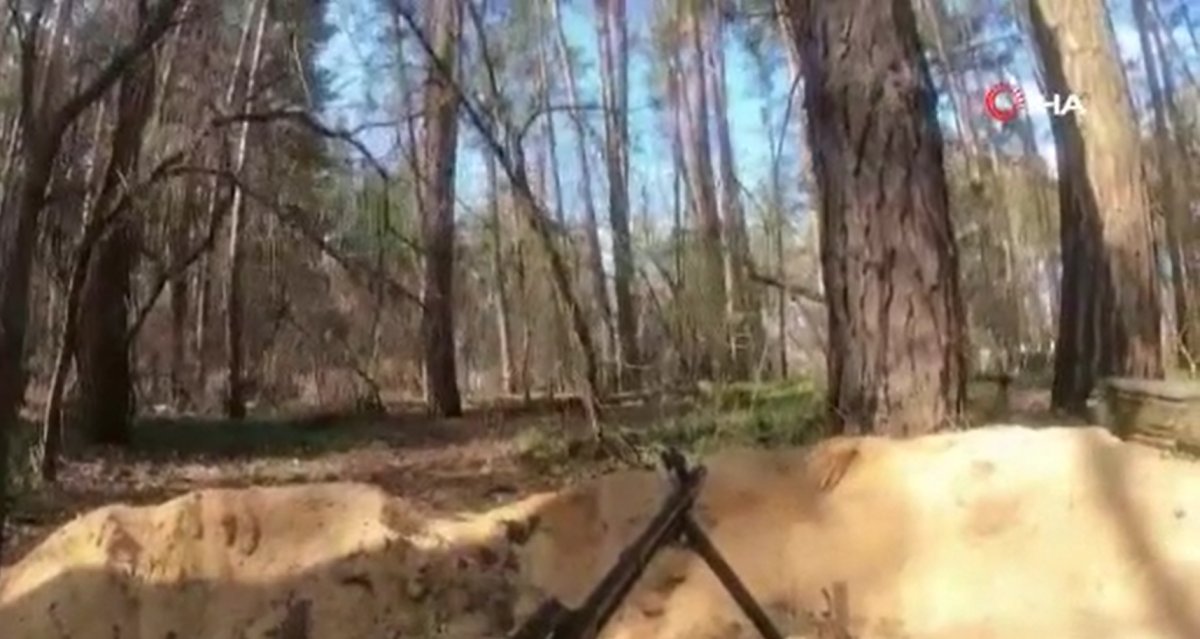 Bullets rained down on the Ukrainian soldier fighting with the Russians #1