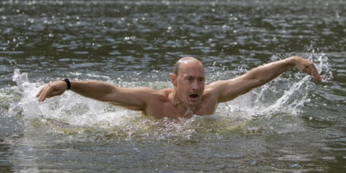 British press wrote about Putin's daily routine #1