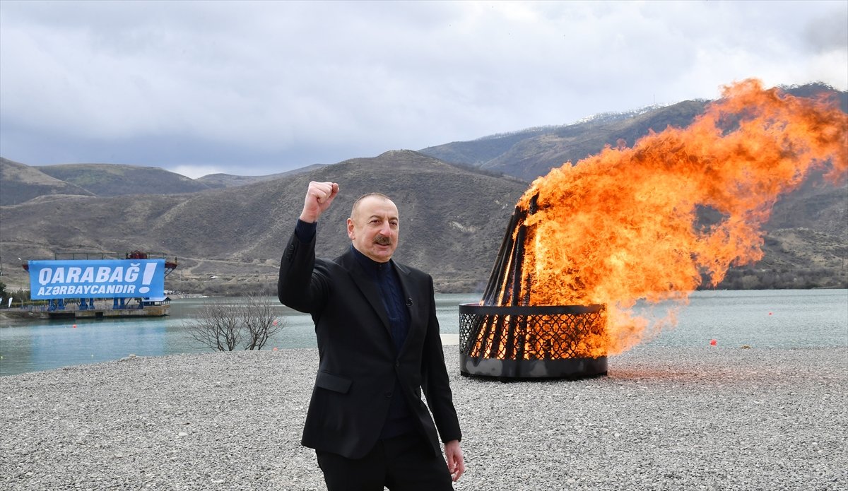 İlham Aliyev, Karabağ da Nevruz ateşini yaktı #4