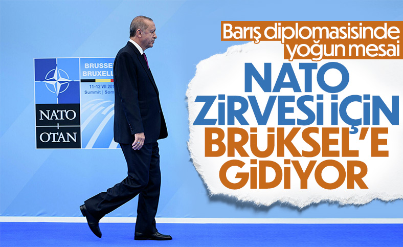 Cumhurbaşkanı Erdoğan, NATO Liderler Zirvesi'ne katılacak